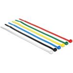   Delock Cable ties coloured L 200 x W 3.6 mm 100 pieces