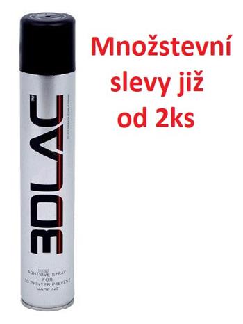 3Dlac sprej - 400ml, Lepidlo pro lepší adhezi ve FDM tiskárnách