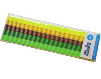 3Doodler MIX ABS Welcome to the Jungle - 5x5 ks (zelená,tmavě zelená,hnědá,tmavě žlutá,žlutá) - pro 3D pero 3Doodler Create