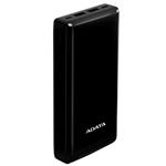 ADATA PowerBank C20, 20000mAh, 3.7A, černá (74Wh) - externí baterie pro mobil/tablet 20000mAh