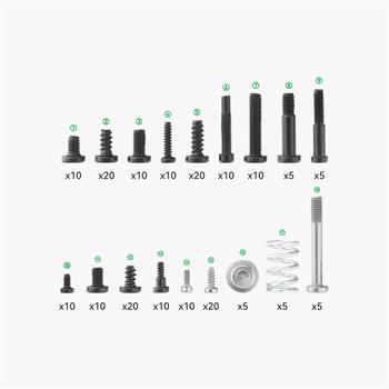 Bambu Lab Screws Kit - X1 Series/P1 Series and AMS - sada šroubů