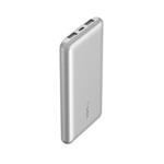 Belkin BOOST CHARGE™ 10,000 mAh Powerbank with USB-C 15w, Dual USB-A, 15cm USB-A to C Cable, Space Grey