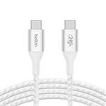 Belkin BOOST CHARGE™ 240w USB-C to USB-C Cable, 2M, White
