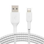 Belkin Braided A-LTG 1M, WHT