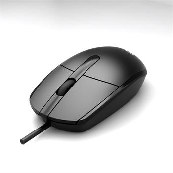 C-TECH myš WM-10, USB, 1200 DPI, černá