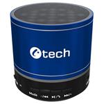 C-TECH reproduktor SPK-08L, bluetooth, baterie, USB-C, modrá