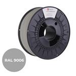 C-TECH tisková struna PREMIUM LINE ( filament ) , PETG, bílý hliník, RAL9006, 1,75mm, 1kg