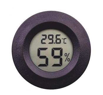 Circular Embedded Electronic Digital Thermometer Hygrometer