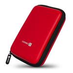 CONNECT IT HardShellProtect pevné skořepinové ochranné pouzdro na 2,5" HDD, červené