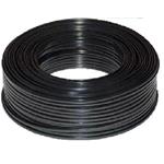DATACOM Telefonní kabel 4-žilový lanko 100m černý