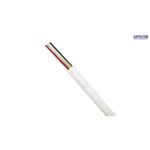 DATACOM Telefonní kabel 6-žilový lanko 100m bílý