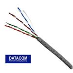 DATACOM UTP lanko CAT5E  PVC  305m box šedý