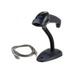 Datalogic QuickScan QD2430, 2D Area Imager, USB Kit with 90A052065 Cable, Auto-Stand, Black