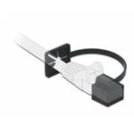 Delock Dust Cover for RJ45 plug with mounting clip black