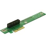 Delock PCI Express RiserCard  x4 na 1x PCIe x4 pravoúhlá