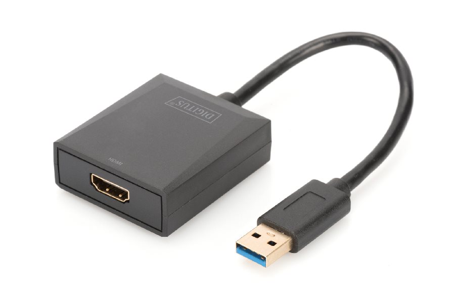 Digitus Adaptér USB na HDMI, vstup 1080p USB, výstup HDMI | NC Computers s.r.o.