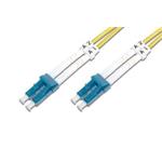 DIGITUS Fiber Optic Patch Cord,, LC (APC) to LC (UPC), Singlemode, OS1, 09/125 µ, Duplex, Length 7m