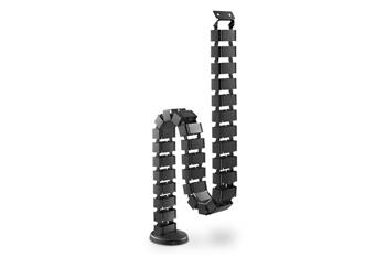 DIGITUS Flexible Cable Routing with Adjustable Lenght, black