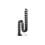DIGITUS Flexible Cable Routing with Adjustable Lenght, black