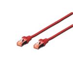 Digitus Patch Cable, SSTP/PIMF, CAT 6, AWG 26, red 2m