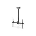 DIGITUS Universal TV Ceiling Mount with Telescopic Height-Adjustment