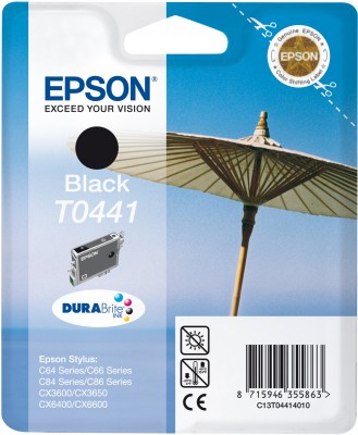 Epson C13T044140 - ink. náplň černá, Stylus C64/84