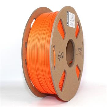 Gembird Tisková struna (filament) PLA, 1,75mm, 1kg, oranžová