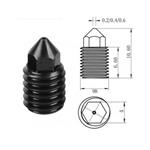 Hardened nozzle 0,4mm for Bambu Lab P1S, P1P, X1, X1C, X1E