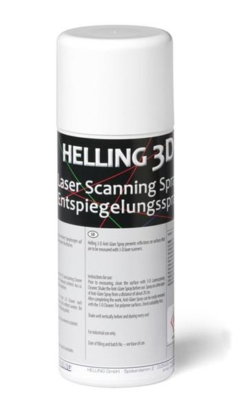 Helling 3D Laserscanning Spray - antireflexní sprej pro 3D skenování