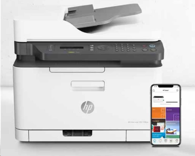 Hp color laser mfp 179fnw настройка wifi