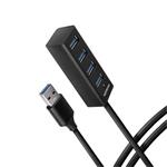 HUE-M1AL superspeed USB-A mini hub, black