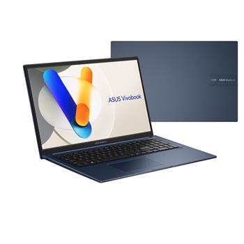 ASUS Vivobook 17 - i5-1335U/16GB/512GB SSD/17,3/FHD/IPS/2y PUR/Win 11 Home/modrá (X1704VA-AU179W)