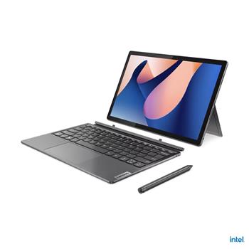 Lenovo IdeaPad DUET 5 i3-1315U/8GB/SSD 256GB/12,4"/2,5K/LTPS/TOUCH/500nitů/WIFI/KBRD/Pero/2x kamera/WIN11 Home/šedá (83B3006SCK)