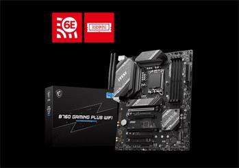 MSI B760 GAMING PLUS WIFI, 1700, Intel B760, 4xDDR5, ATX (B760 GAMING PLUS WIFI)