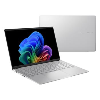 ASUS Vivobook S 15 OLED-Snapdragon X Elite X1E 78 100/32GB/1TB SSD/Qualcomm Adreno/15,6"/3K/OLED/2yPUR/Win11Home/stříbr (S5507QA-OLED001W)