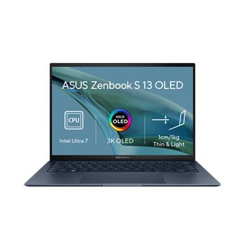 ASUS Zenbook S 13 OLED - Intel Ultra 7 155U/32GB/1TB SSD/13,3"/3K/OLED/2y PUR/Win 11 Home/modrá (UX5304MA-OLED038W)