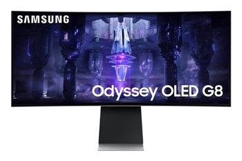 Samsung Odyssey G85SB OLED 34" 21:9/3440x1440/0,1ms/250cd/DP/USB-C/pivot/VESA/Prohnutý (LS34BG850SUXEN)