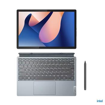 Lenovo IdeaPad DUET 5 i5-1335U/8GB/SSD 256GB/12,4"/2,5K/LTPS/TOUCH/500nitů/WIFI/KBRD/Pero/2x kamera/WIN11 PRO/šedá (83B3003VCK)