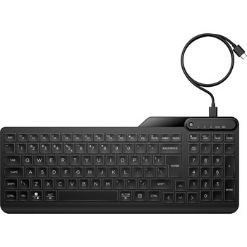 HP 405 Multi-Device Wired Backlit Keyboard CZ/SK (7N7C1AA#BCM)