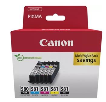 Canon cartridge INK PGI-580/CLI-581 BK/CMYK MULTI (2078C007)