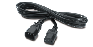 APC napájecí kabel UPS-počítač IEC320 C13-C14, 2,44 metru (AP9870)