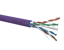 Solarix Instalační kabel CAT6 FTP LSOH Dca 500m/cívka (SXKD-6-FTP-LSOH)