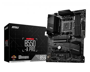 MSI B550-A PRO, AM4, AMD B550, 4x DDR4, ATX (B550-A PRO)