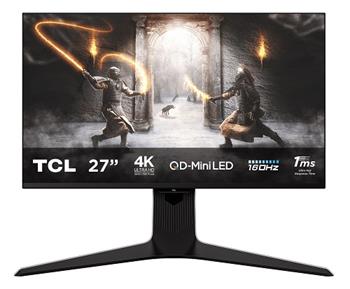 TCL LCD herní 27R83U 27" Mini LED/VA/3840×2160@160Hz/1ms/1400cd/2xHDMI/DP/4xUSB/USB-C/Repro/Pivot/VESA (27R83U)