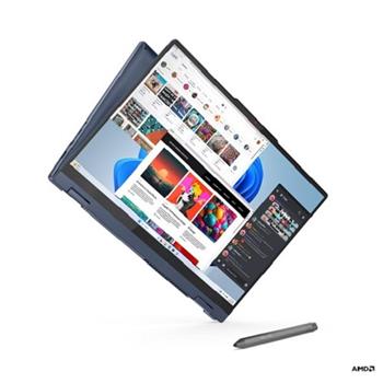 Lenovo IdeaPad 5 2-in-1 16AHP9 Ryzen 5 8645HS/16GB/SSD 512GB/16"/2K/OLED/400nitů/60Hz/touch/Pero/FPR/bez OS/modrá (83DS000TCK)