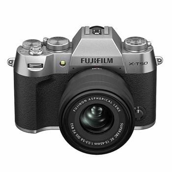 Fujifilm X-T50 + XC15-45mm - Silver (16828832)