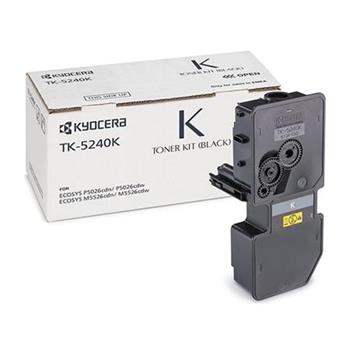 Kyocera toner TK-5240K na 4 000 A4 (při 5% pokrytí), pro M5526cdn/cdw, P5026cdn/cdw (TK-5240K)