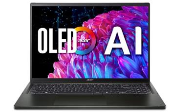 Acer Swift Edge 16 (SFE16-44-R4JU) Ryzen 5 8640U/16GB/1TB SSD/16" QHD OLED 120 Hz/Win11 Home/černá (NX.KTDEC.001)