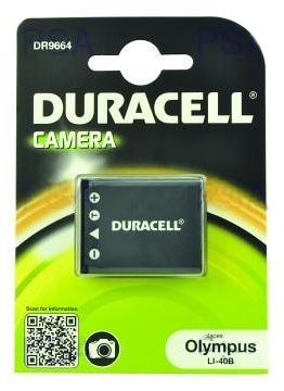 DURACELL Baterie - DR9664 pro Olympus, Nikon NP-45, černá, 630 mAh, 3.7V (DR9664)