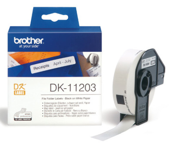 Brother - DK-11203 (papírové/databáze-300ks) 17x87mm (DK11203)